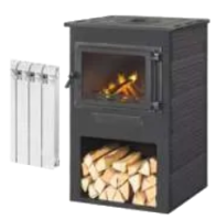 Отопительные печи с водяным контуром купить в Гродно недорого
