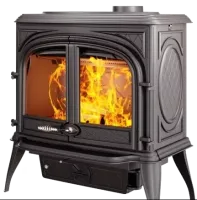 Печь камин со стеклянной дверцей купить в Гродно\