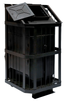 Банная печь с закрытой каменкой в Гродно