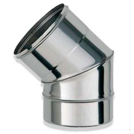 Колено (Отвод) 45 из нерж. ст. 304-1,0 мм в Гродно