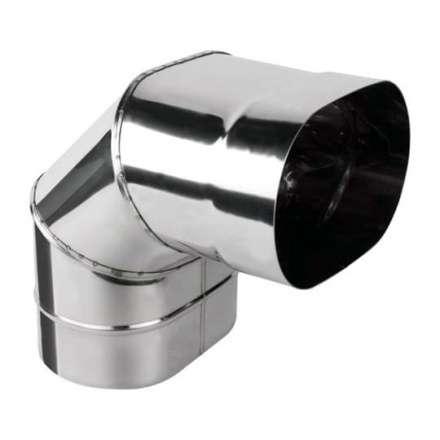 Колено овал. сечения (Отвод) 90 из нерж. ст. 430-0,8 мм, горизонт купить в Гродно