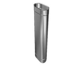 Труба овальная L 1000 304/0,8 в Гродно