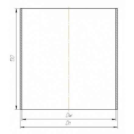 Гильза с конденсатоотводом 2 мм КПД ЧЕРНЫЙ в Гродно