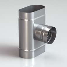 Тройник овальный 90 304 нерж в Гродно