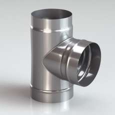 Тройник 90 из нерж. ст. 430-0,8 мм купить в Гродно