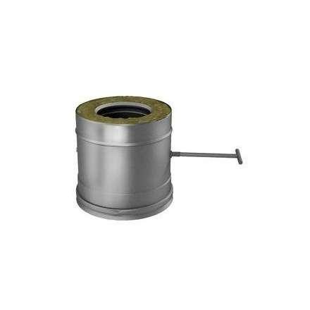 Сэндвич-Шибер поворотный AISI 304/430 0,5мм, изол. 30 мм купить в Гродно