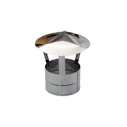 Зонт дымохода из нерж. ст. 304-0,5 мм купить в Гродно