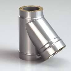 Сэндвич-Тройник 45 из нерж. ст. 304-430 1,0-0,5 мм, утепл. 50 мм купить в Гродно