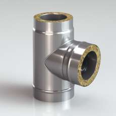 Сэндвич-Тройник 90 AISI 304/430-1.0, изол. 50 мм купить в Гродно