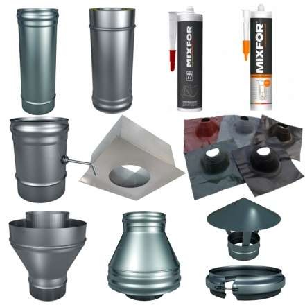 Комплект для печей диаметр 120 мм купить в Гродно