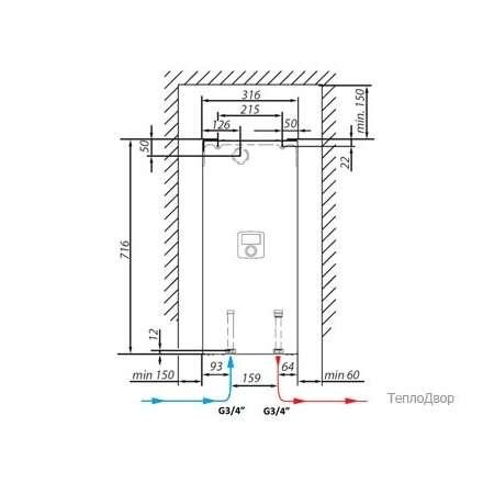 Электрический котел Viessmann Vitotron 100 VMN3-08 погодоз автоматика в Гродно