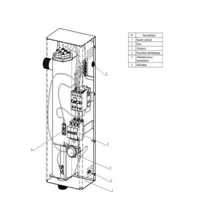 Электрический котёл ElectroVeL ЭВПМ-4,5_ВКР в Гродно