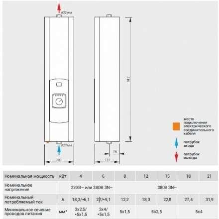 Котел электрический Kospel EKCO A-21 в Гродно