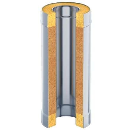 Труба-термо 0,25 м GS AISI 430-430-0,8-0,5 мм в Гродно