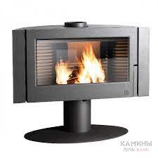 Печь-камин Invicta Antaya в интерьере чугунная Амазонка бай фото в Гродно