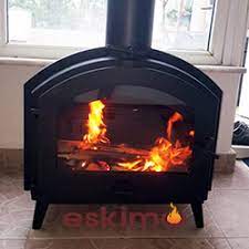 Купить Печь-камин Invicta Stimo в интерьере чугунная в Гродно в Гродно