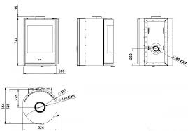 Печь-камин DEVILLE EGUZKI MURAL Амазонка бай фото в Гродно