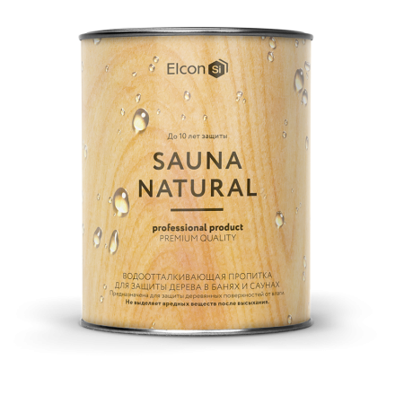 Пропитка для бани и сауны Elcon (Элкон) Sauna Natural 2 л купить в Гродно
