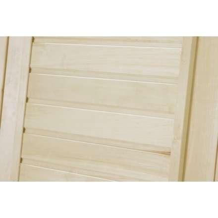 Дверь для бани ComfortProm 700x1800 осина деревянная глухая с фольгой в Гродно