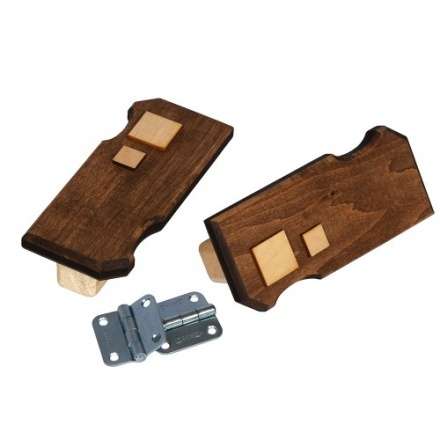 Дверь для бани глухая искусственно состарена 1900х700мм в Гродно