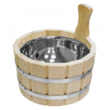 Ушат шайка 3л с нержавеющей вставкой (ЛТ-10) купить в Гродно