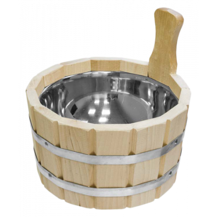 Ушат шайка 3,5л с нержавеющей вставкой 33215 купить в Гродно