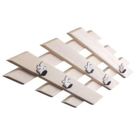 Вешалка Ромб с 5-ю железными кленовыми крючками в Гродно