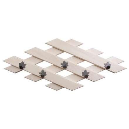 Вешалка Ромб с 5-ю железными кленовыми крючками в Гродно