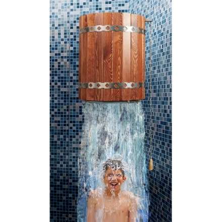 Обливное устройство Ливень МИНИ (светлое дерево) 36л в Гродно