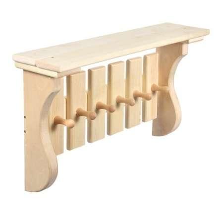 Полка с вешалкой 6 рожков 32412 в Гродно