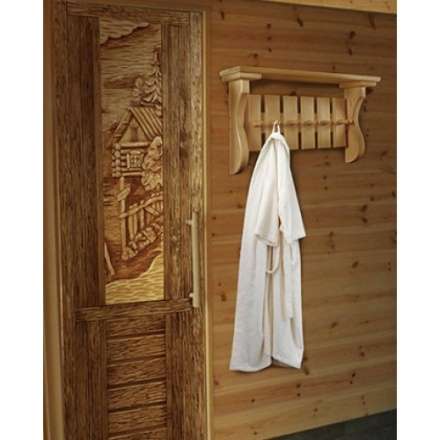 Полка с вешалкой 6 рожков 32412 в Гродно