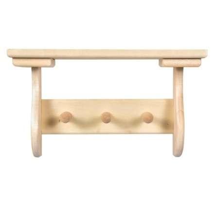 Полка с вешалкой 3 рожка 32413 в Гродно