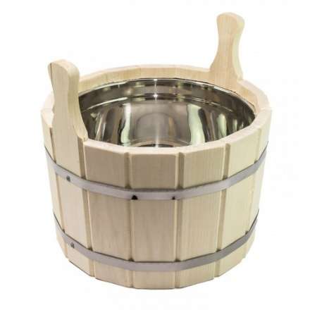 Шайка 10л с нержавеющей вкладкой (ЛТ-9) купить в Гродно