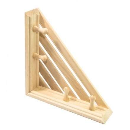 Полка угловая с вешалкой 4 рожка М-46 в Гродно