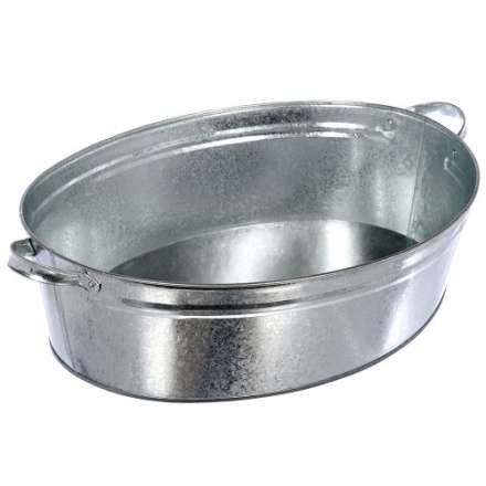 Оцинкованный таз овальный 23л 36552 купить в Гродно