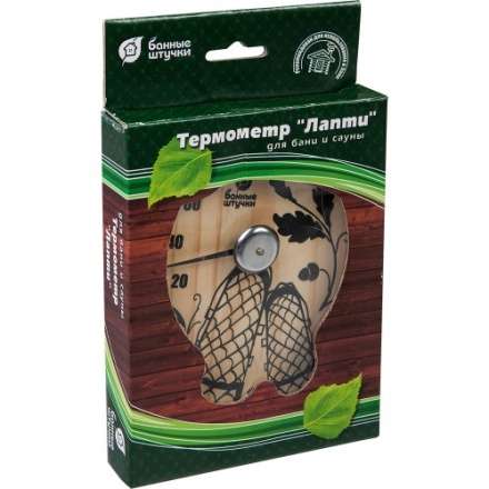 Термометр Лапти для бани и сауны 18040 в Гродно