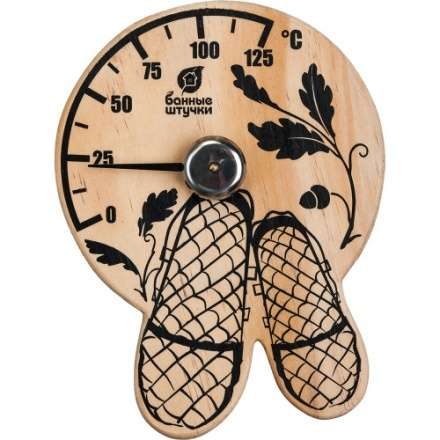 Термометр Лапти для бани и сауны 18040 в Гродно