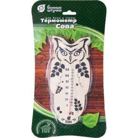 Термометр Сова для бани и сауны 18051 в Гродно