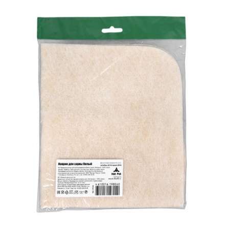 Коврик для бани белый 41216 в Гродно