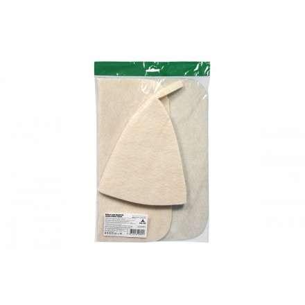 Набор из двух предметов (Шапка, коврик) белый 41217 в Гродно