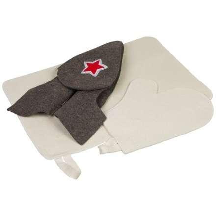Набор из 3-х предметов (шапка Будёновка, рукавица, коврик) 41096 в Гродно