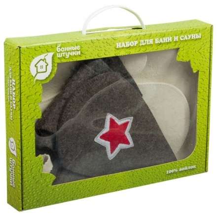 Набор из 3-х предметов (шапка Будёновка, рукавица, коврик) 41096 в Гродно
