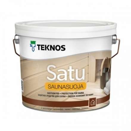 Пропитка для бани TEKNOS SATU SAUNASUOJA 2,7 л купить в Гродно