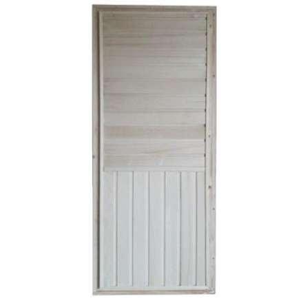 Дверь для бани глухая 1700x700 мм Осина в Гродно