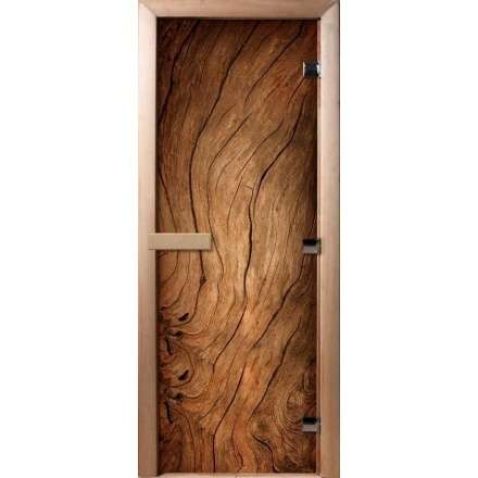 Дверь для сауны Doorwood с фотопечатью A052 1900x700 в Гродно