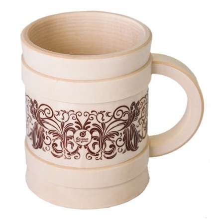 Кружка точёная Бочонок 0.5л 32240 в Гродно