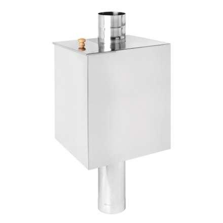 Бак Везувий нерж. 55 л на трубе d120 (прямоуг.) в Гродно