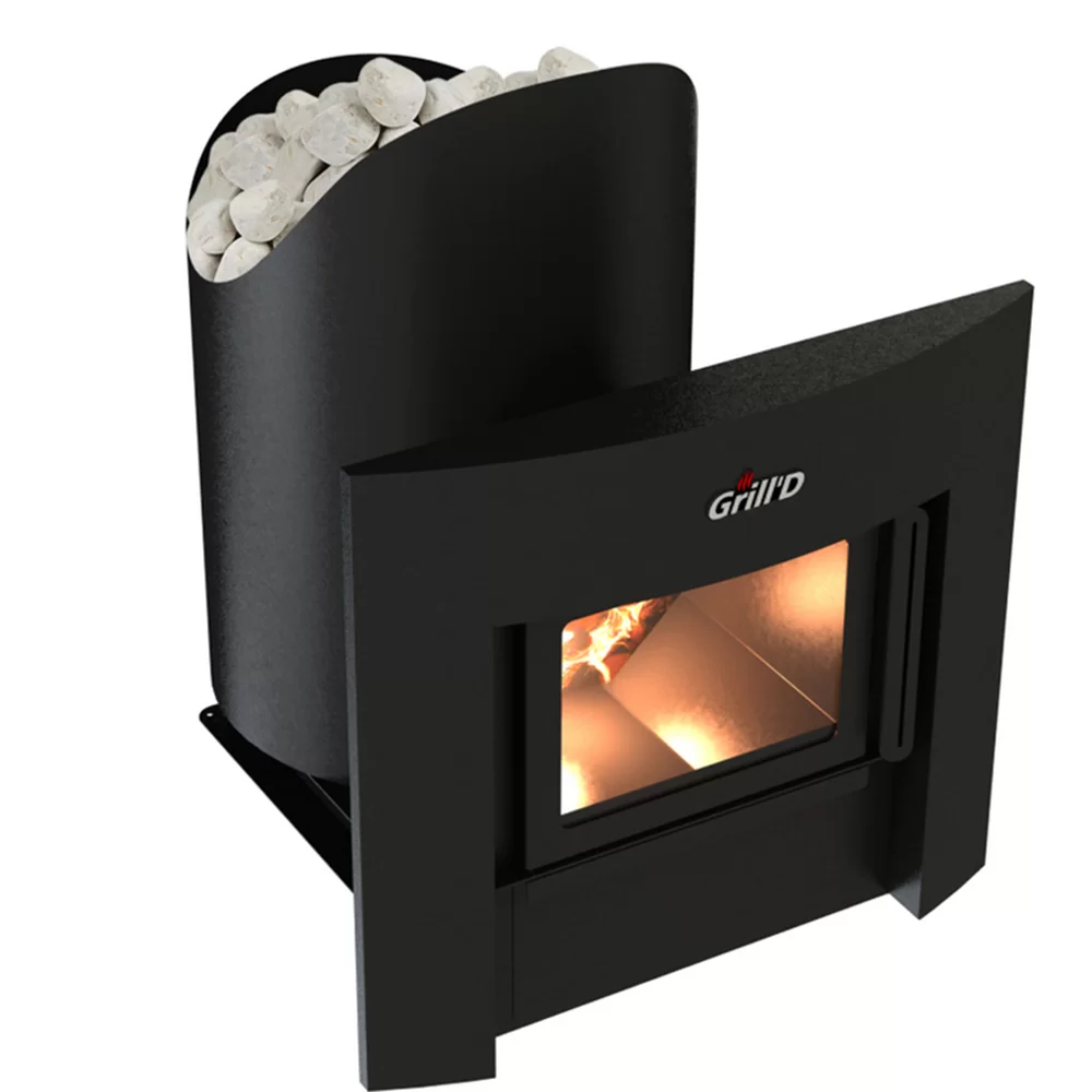 Печь банная Grill'D Aurora 180 Window в Гродно