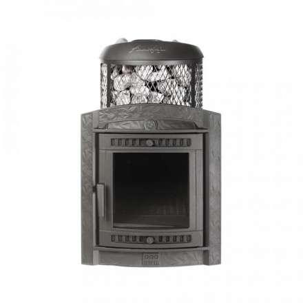 Печь банная ProMetall Атмосфера L комбинированная сетка-ламель Верде Гватемала в Гродно