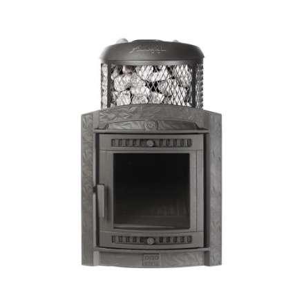 Печь банная ProMetall Атмосфера L комбинированная сетка-ламель Окаменевшее дерево в Гродно